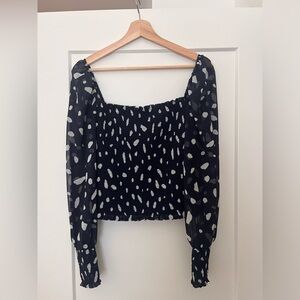 Wilfred chiffon top